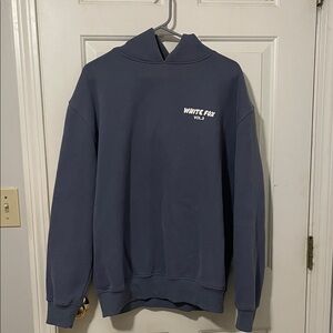 White Fox Boutique Navy Sweatshirt